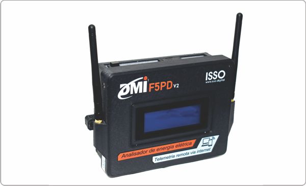    Analisador de energia ISSO para painel, Telemetria remota em tempo real e gratuita, acesse e conheça, para  TCs. 